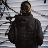 <3 HOODIE BLACK