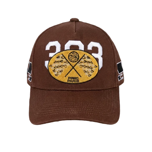 NASCAR RACING BROWN CAP