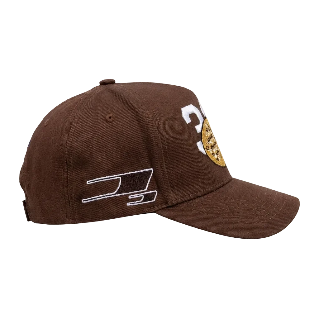 NASCAR RACING BROWN CAP