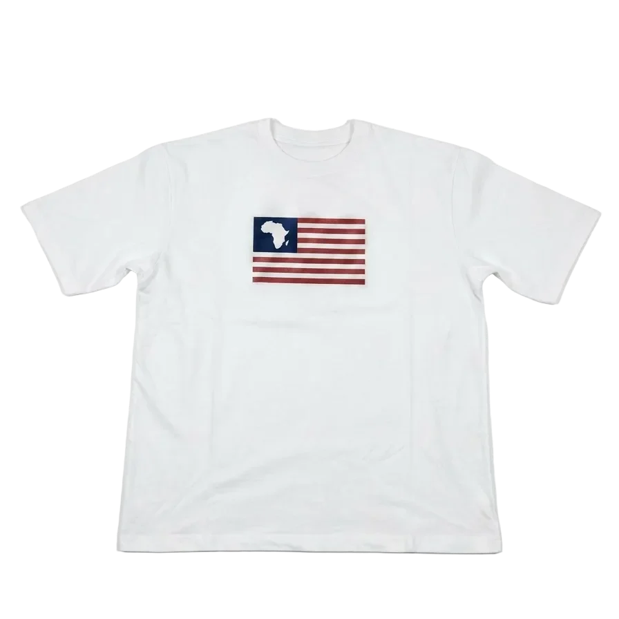 AFRICA'S MOST WANTED TEE WHITE