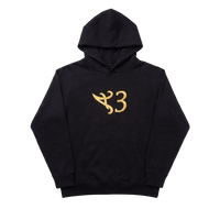 <3 HOODIE BLACK