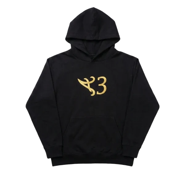 <3 HOODIE BLACK